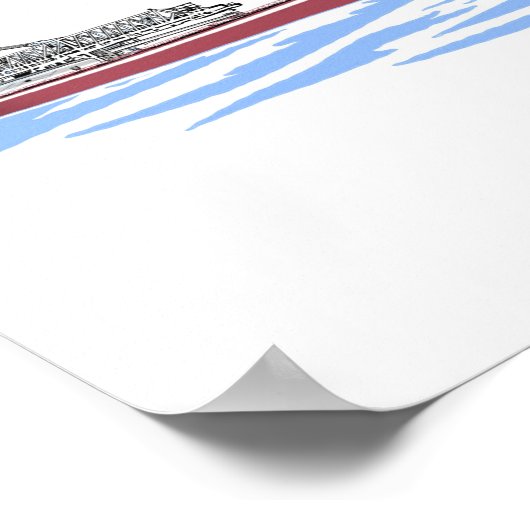 Wilfred Sykes Cleveland Cliffs Poster (Hoek)