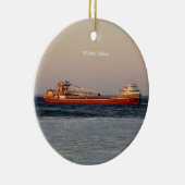 Wilfred Sykes dubbelzijdige versiering Keramisch Ornament (Rechts)