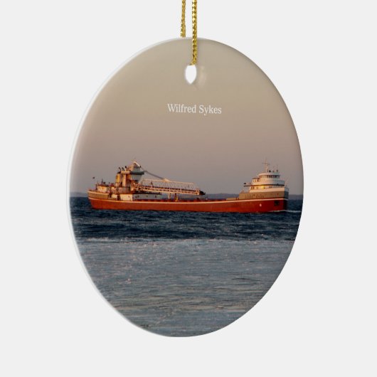 Wilfred Sykes dubbelzijdige versiering Keramisch Ornament (Rechts)