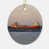 Wilfred Sykes dubbelzijdige versiering Keramisch Ornament (Links)