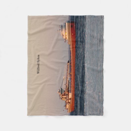 Wilfred Sykes fleece deken (Voorkant)