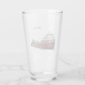 Wilfred Sykes glas (Achterkant)