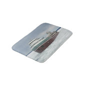 Wilfred Sykes in ijsbadmat Badmat (Gekanteld)