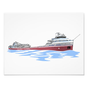 Wilfred Sykes ontloader Inland Foto Afdruk