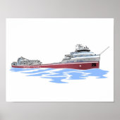 Wilfred Sykes ontloader Inland Poster (Voorkant)