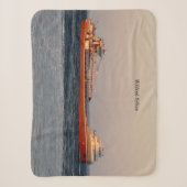 Wilfred Sykes sherpa blanket Deken (Voorkant)
