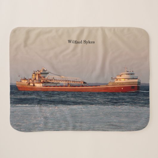 Wilfred Sykes sherpa blanket Deken (Voorkant (horizontaal))
