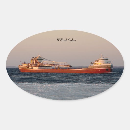 Wilfred Sykes sticker (Voorkant)