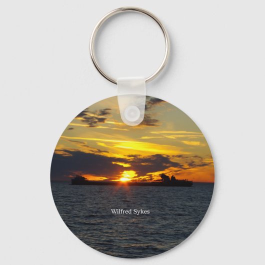 Wilfred Sykes sunset key chain Sleutelhanger (Voorkant)