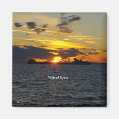 Wilfred Sykes sunset magnet (Voorkant)