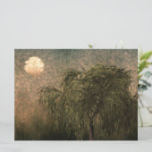 Wilg bij zonsondergang (Staand voorkant)