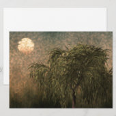 Wilg bij zonsondergang (Voorkant / Achterkant)