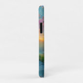 Wilg en wisteria door de vijver bij zonsondergang Case-Mate iPhone case (Achterkant/rechts)