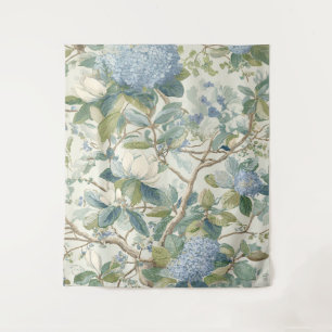 Wilg Little Magnolia Behang Bloemige Kust Wandkleed