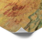 Wilgen langs de oever door Vincent van Gogh Poster (Hoek)