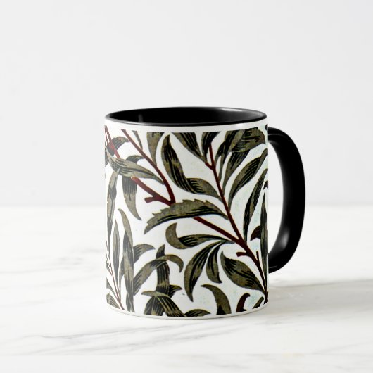 Wilgen Tak, een ontwerp van William Morris, Mok (Voorkant rechts)