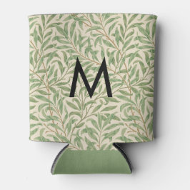 Wilgen Tak Groen Patroon William Morris Monogram Blikjeskoeler