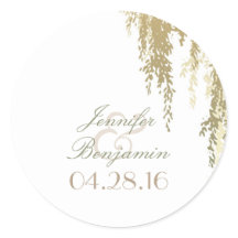 wilgenboom elegante bruiloft