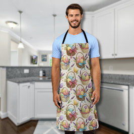 Wilgenmand Pasen Eieren met Lavendel Schort