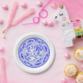 Wilgenpatroon [1912] papieren bordje (Feest)