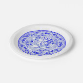 Wilgenpatroon [1912] papieren bordje (Gekanteld)