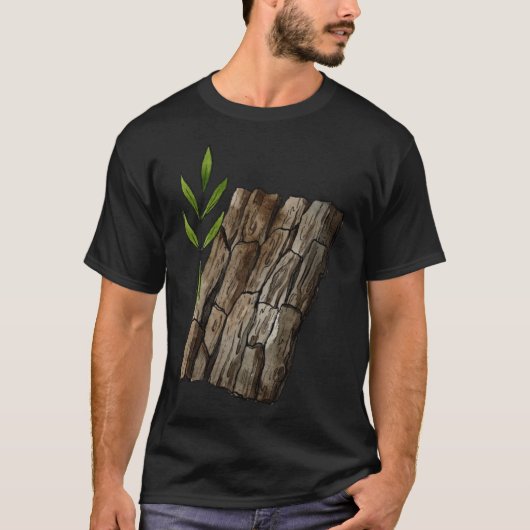 Wilgenschors ASA House Plant Bloedverdunner Sallow T-shirt (Voorkant)