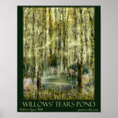 Wilgtranen Pond Poster (Voorkant)