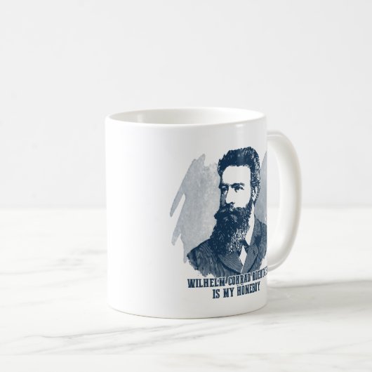 Wilhelm Conrad Roentgen is mijn homeboy Koffiemok (Voorkant rechts)