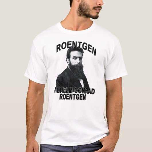 Wilhelm Conrad Roentgen.png T-shirt (Voorkant)
