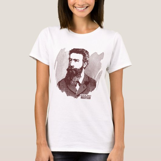Wilhelm Conrad Roentgen T-shirt (Voorkant)