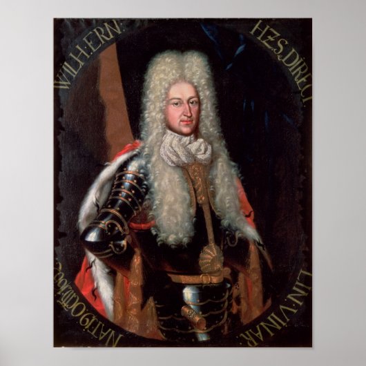 Wilhelm Ernst, Hertog Saksen Poster (Voorkant)