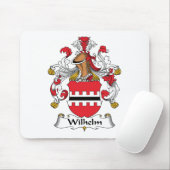 Wilhelm Family Crest Muismat (Met muis)