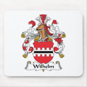 Wilhelm Family Crest Muismat (Voorkant)