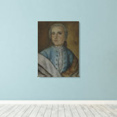 Wilhelm Friedemann Bach, c.1733 Canvas Afdruk (Insitu (Houten vloer))