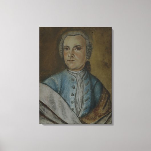 Wilhelm Friedemann Bach, c.1733 Canvas Afdruk (Voorkant)