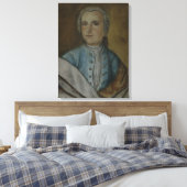 Wilhelm Friedemann Bach, c.1733 Canvas Afdruk (Insitu (Slaapkamer))