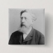 Wilhelm Liebknecht Vierkante Button 5,1 Cm (Voorkant)