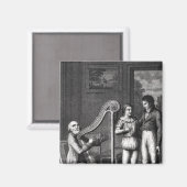 Wilhelm Meister's stage' Magneet (Voorkant / Achterkant)