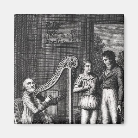 Wilhelm Meister's stage' Magneet (Voorkant)