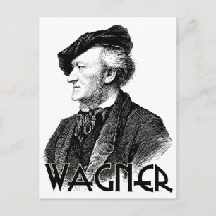 Wilhelm Richard Wagner Briefkaart