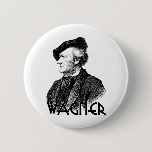 Wilhelm Richard Wagner Ronde Button 5,7 Cm