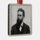 Wilhelm Rontgen Metalen Ornament (Rechts)