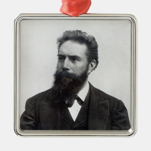 Wilhelm Rontgen Metalen Ornament (Voorkant)