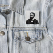 Wilhelm Rontgen Vierkante Button 5,1 Cm (In situ)