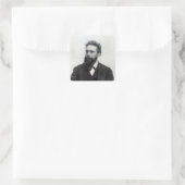 Wilhelm Rontgen Vierkante Sticker (Tas)
