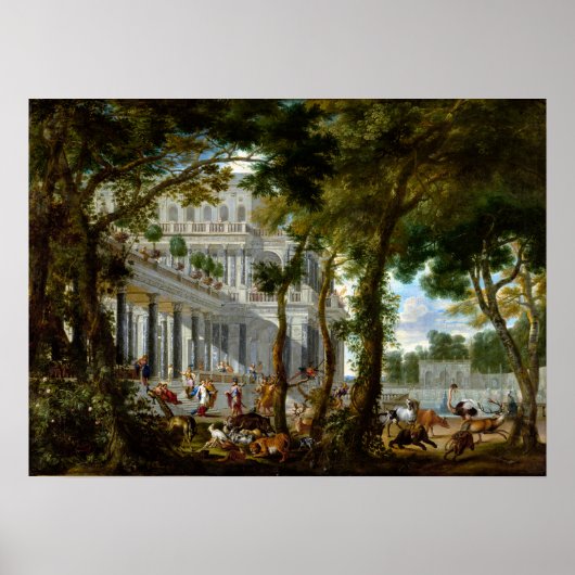 Wilhelm Schubert van Ehrenberg Carl Borromäus Poster (Voorkant)