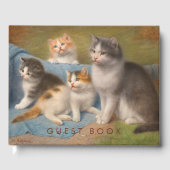 Wilhelm Schwar Die stolze Katzenmutter Gastboek Gastenboek (Voorkant)