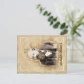 Wilhelm Steinitz, schaker Briefkaart (Staand voorkant)