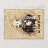 Wilhelm Steinitz, schaker Briefkaart (Voorkant)