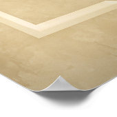 Wilhelm Steinitz, schaker Poster (Hoek)